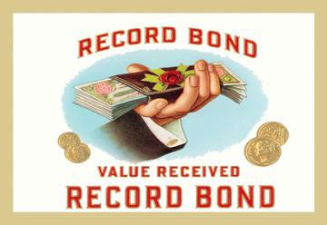 Record Bond Cigars 24x36 Giclee