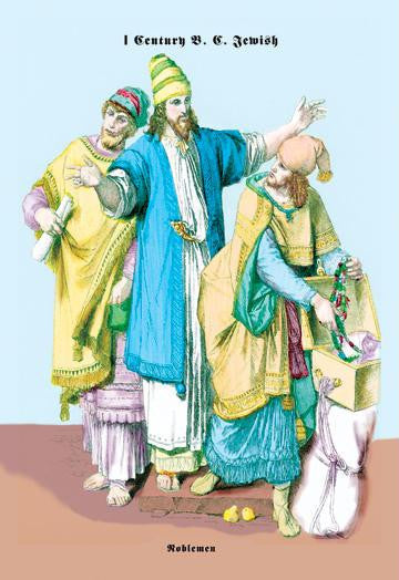 Jewish Noblemen  First Century B.C. 24x36 Giclee