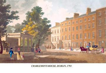 Charlemont-House  Dublin  1793 24x36 Giclee