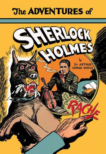 The Adventures of Sherlock Holmes #1 24x36 Giclee