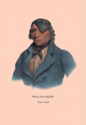 Waa-Pa-Shaw (Sioux Chief) 24x36 Giclee