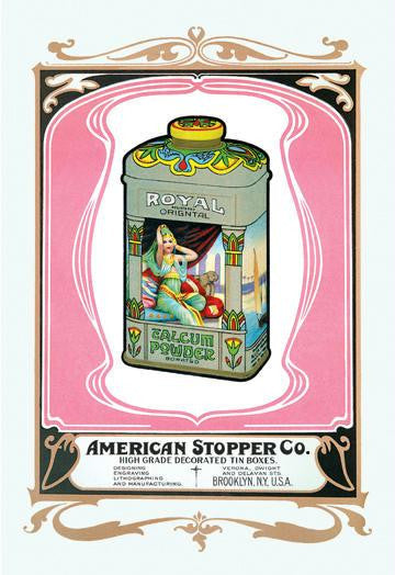 Royal Oriental Talcum Powder 24x36 Giclee