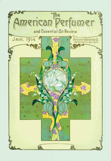 American Perfumer and Essential Oil Review  January 1914 24x36 Giclee