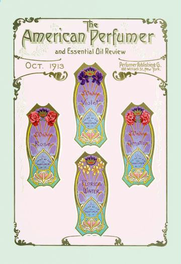 American Perfumer and Essential Oil Review  October 1913 24x36 Giclee