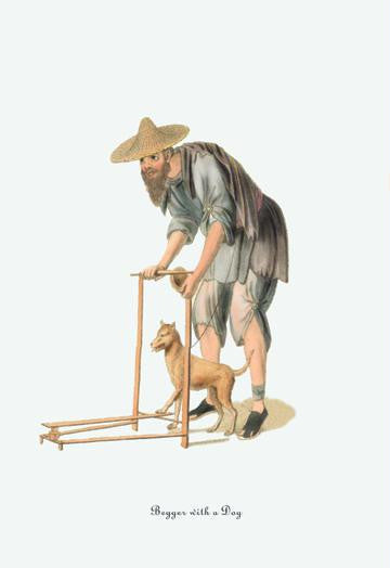 Beggar with a Dog 24x36 Giclee