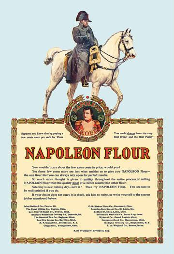 Napoleon Flour 24x36 Giclee