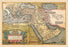 Map of The Middle East 24x36 Giclee