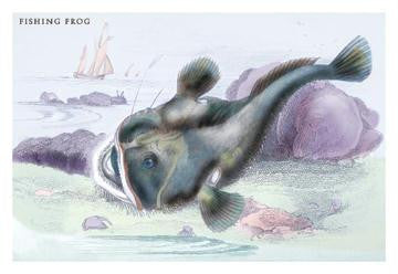 Fishing FrOF 24x36 Giclee