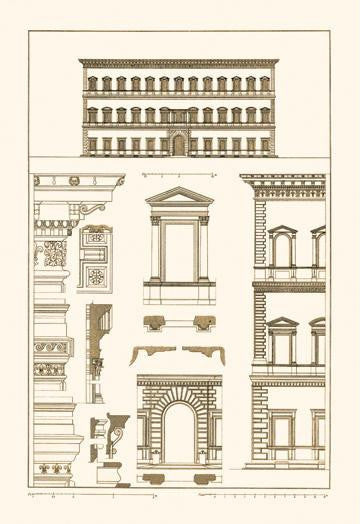 Palazzo Vendramin - Calergi at Venice 24x36 Giclee