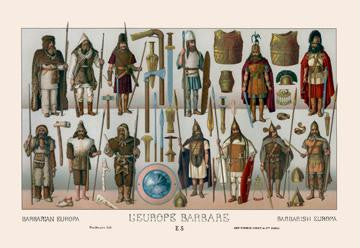 Barbarian Europe 24x36 Giclee