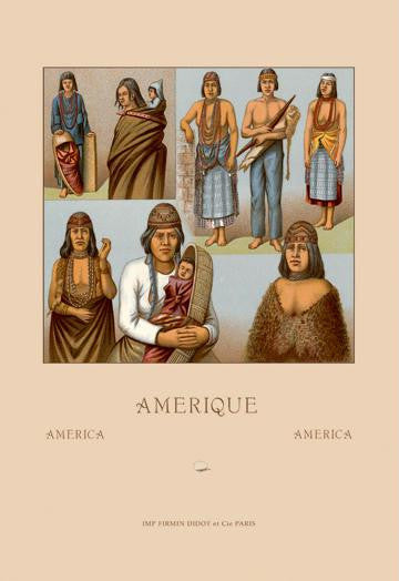 Native Americans - Killimous 24x36 Giclee