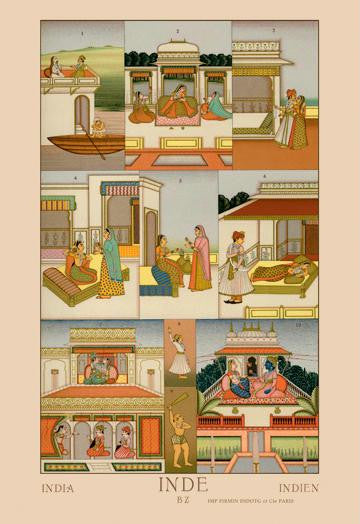 People and Places of India #1 24x36 Giclee