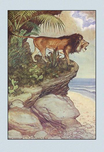 Robinson Crusoe: The Most Hideous Roar 24x36 Giclee