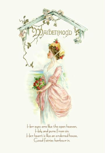 Maidenhood Calendar Cover 24x36 Giclee