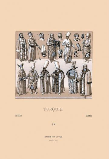 Turkish Noblemen 24x36 Giclee