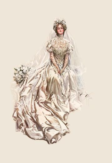 A Beautiful Bride 24x36 Giclee