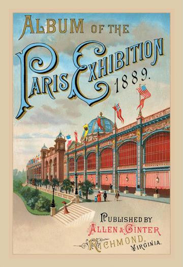 Album of the Paris Exhibition  1889 24x36 Giclee