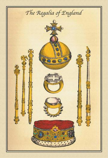 The Regalia of England #1 24x36 Giclee