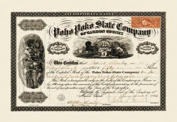 Poho Poko Slate Company Stock 24x36 Giclee