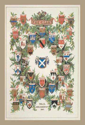 The Clans vol.2 24x36 Giclee