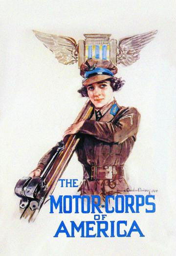 The Motor-Corps of America 28x42 Giclee on Canvas