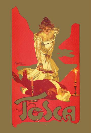 Tosca 28x42 Giclee on Canvas