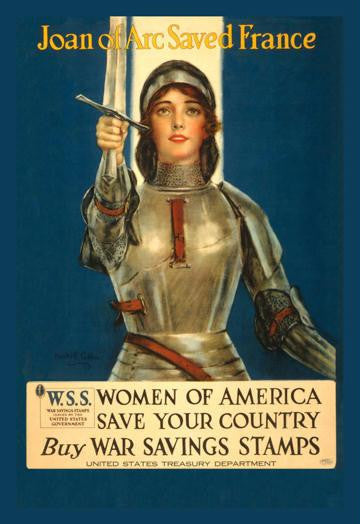 Women of America Save Your Country 28x42 Giclee on Canvas