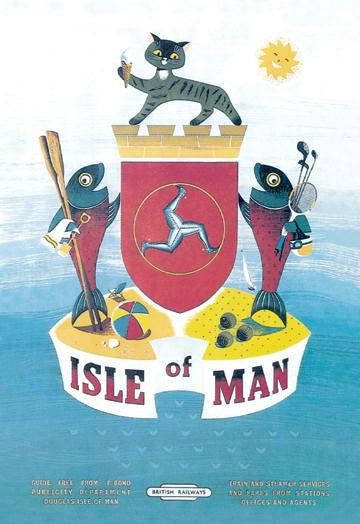 Isle of Man 28x42 Giclee on Canvas