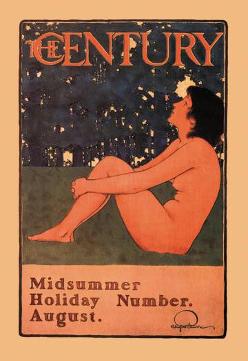 The Century: Midsummer Holiday Number  August 28x42 Giclee on Canvas