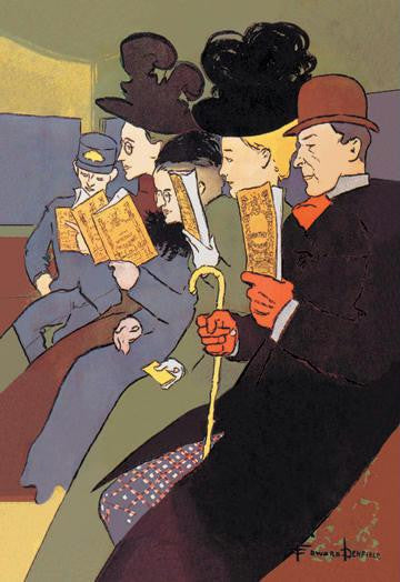 Media  1897 28x42 Giclee on Canvas