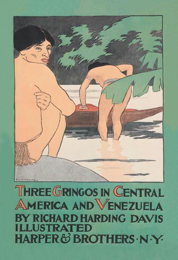 Three Gringos in Central America and Venezuela 28x42 Giclee on Canvas