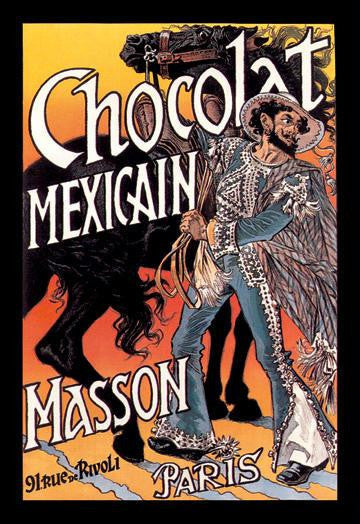 Masson: Chocolat Mexicain 28x42 Giclee on Canvas