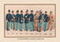 Uniforms (10 Infantry Figures)  1899 28x42 Giclee on Canvas