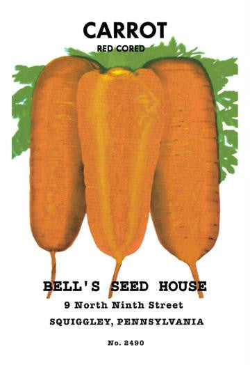 Carrot: Red Cored 28x42 Giclee on Canvas