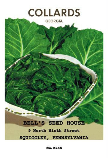 Collards: Georgia 28x42 Giclee on Canvas