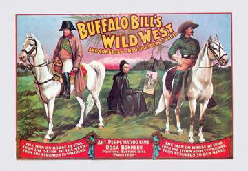 Buffalo Bill: Napoleon 28x42 Giclee on Canvas