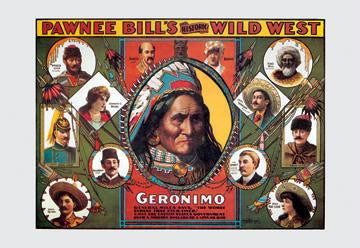 Geronimo 28x42 Giclee on Canvas