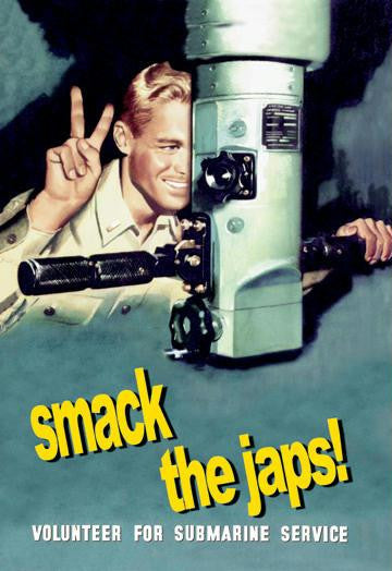 Smack the Japs! 28x42 Giclee on Canvas