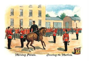 Morning Parade: Covering the Markers 28x42 Giclee on Canvas