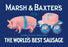 Marsh and Baxter&#39;s World&#39;s Best Sausage 28x42 Giclee on Canvas