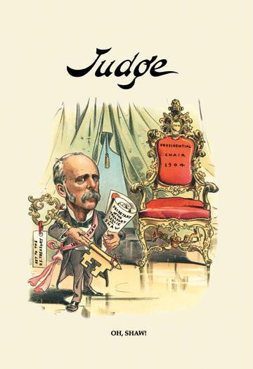 Judge: Oh  Shaw! 28x42 Giclee on Canvas