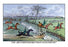 Hunters Clear the Ditch 28x42 Giclee on Canvas