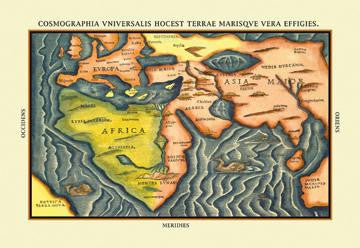 Cosmographia Universalis 28x42 Giclee on Canvas