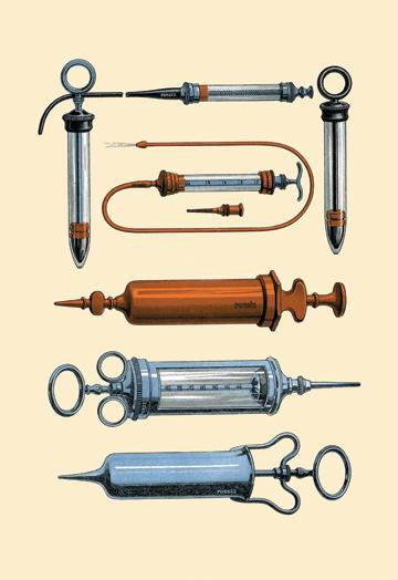 Syringes #1 28x42 Giclee on Canvas