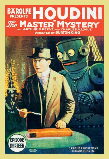 The Master of Mystery 28x42 Giclee on Canvas