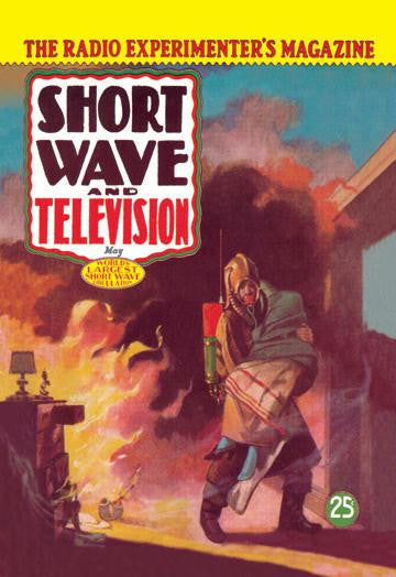 Short Wave and Television: Radio and Firefighting 28x42 Giclee on Canvas