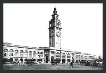 Ferry Building  San Francisco 28x42 Giclee on Canvas