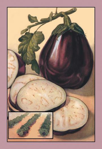 Eggplant 28x42 Giclee on Canvas