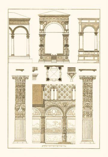 Arcades 28x42 Giclee on Canvas