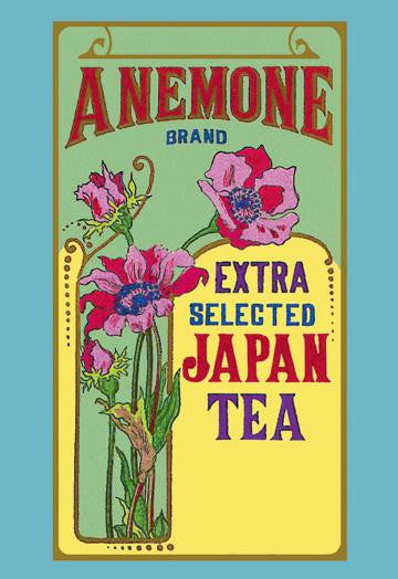 Anemone Brand Tea 28x42 Giclee on Canvas